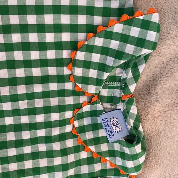 Toddler girls pumpkin dress - Picture 3 of 6